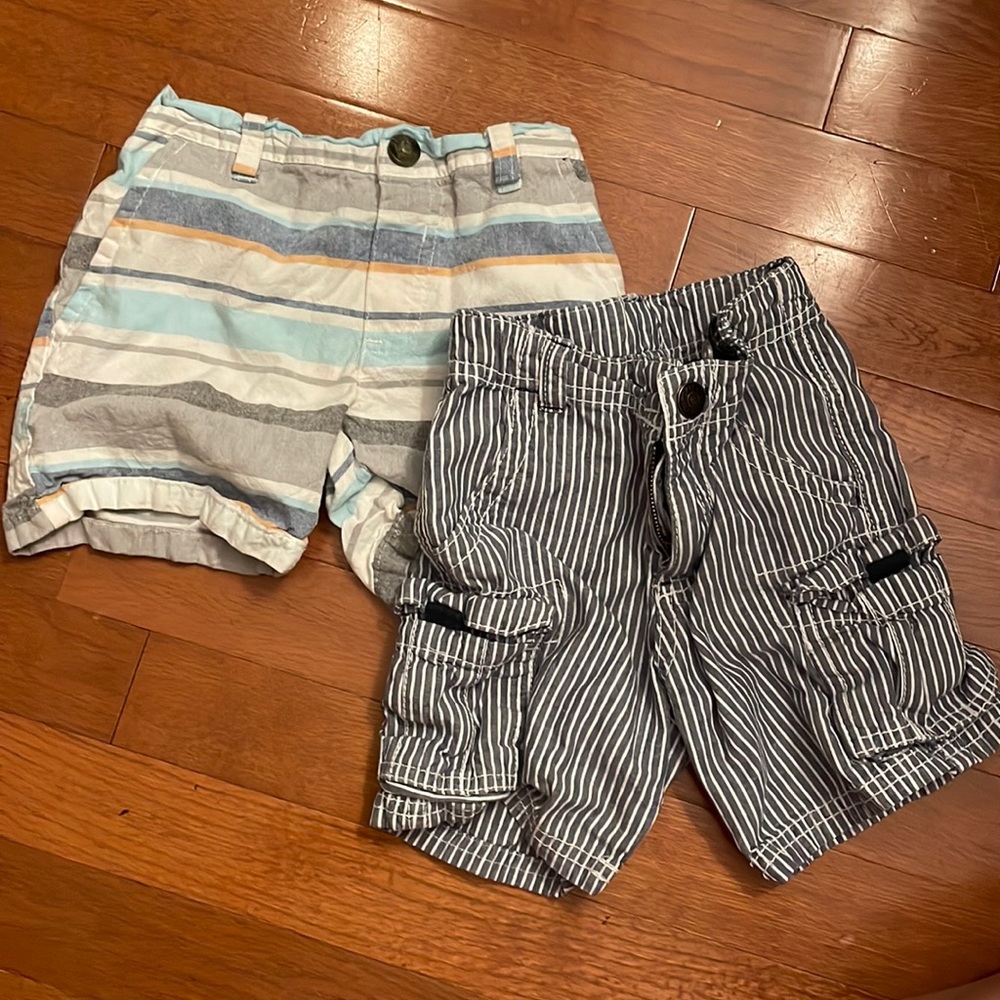 2 pairs of toddler shorts